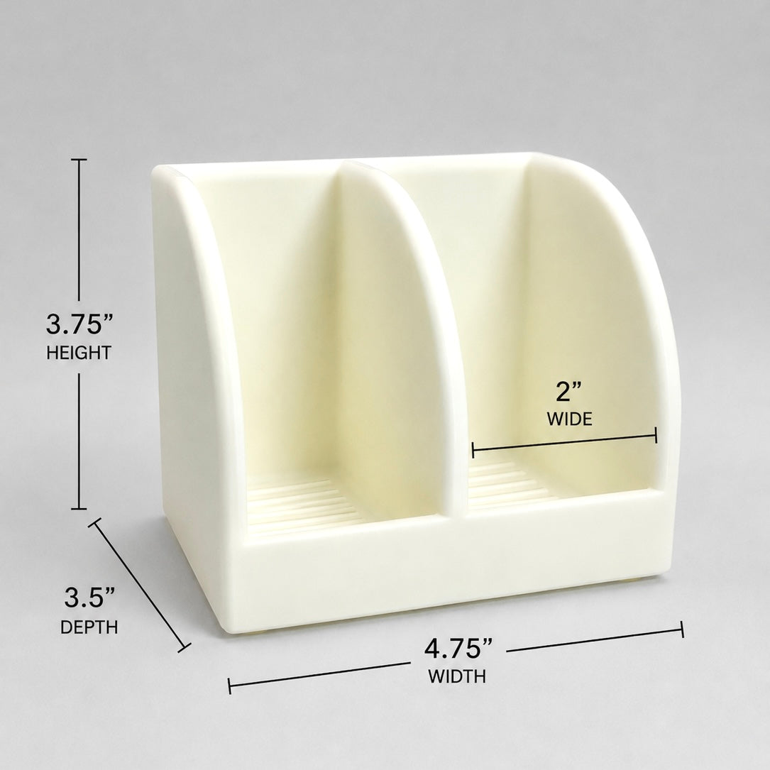 Customizable Family Soap Holder | 2 Bar Self Draining Soap Dish