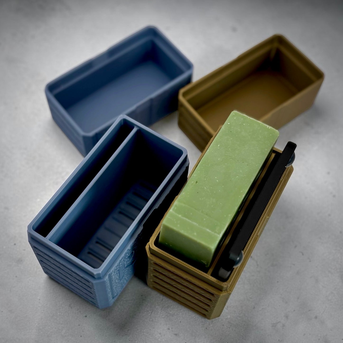 Bar Bunker™ Field Case | Travel Soap Case Compatible with Dr. Squatch Soap Bars with Soap Lift & Drain Holes