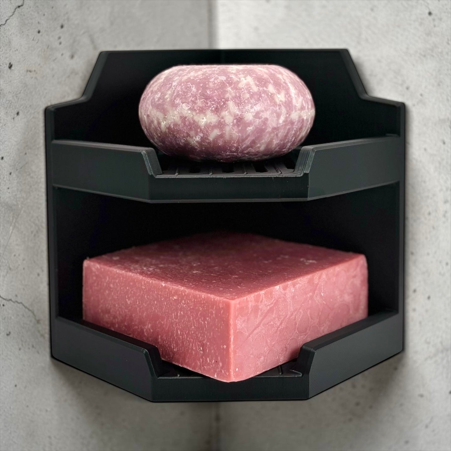 Bar Bunker™ Outpost | Wall-Mounted Soap Caddy Compatible with Dr. Squatch Soap Bars