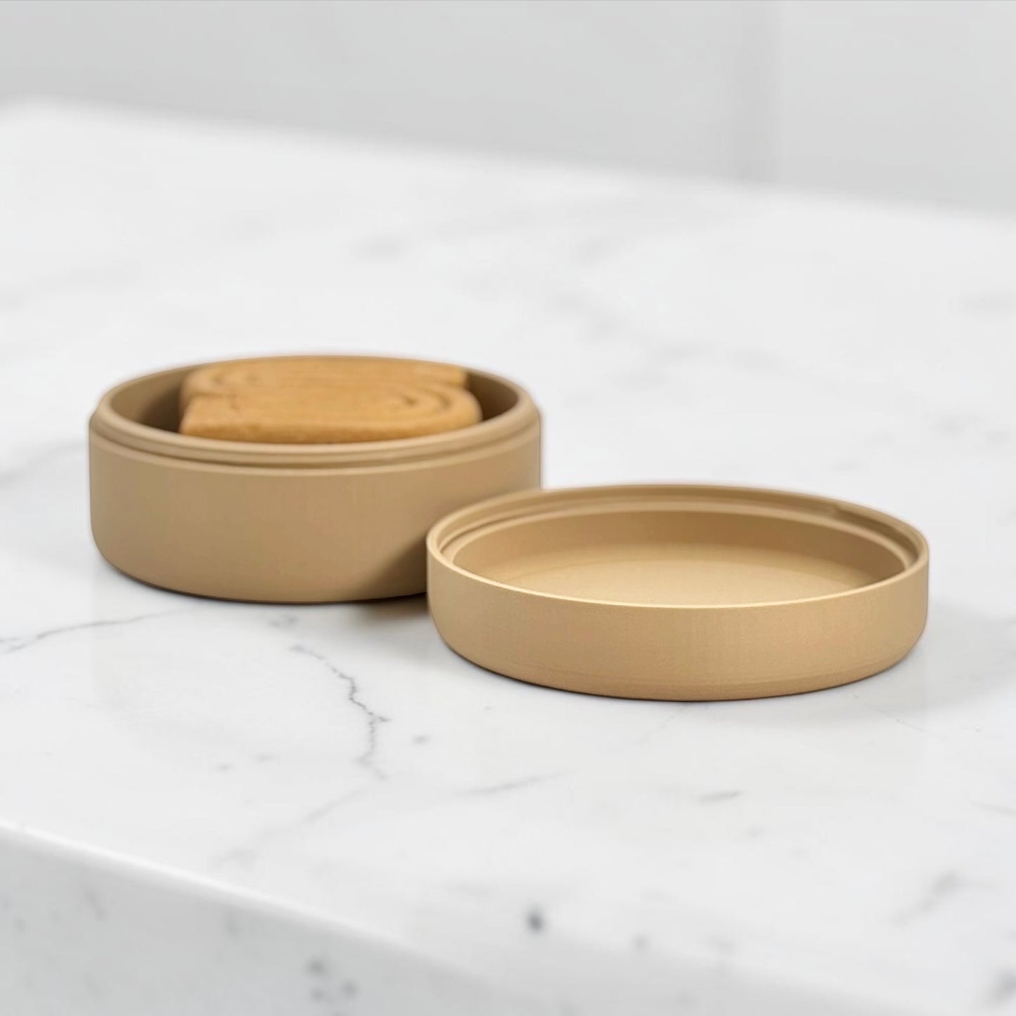 Shampoo and Conditioner Bar Travel Cases | Compatible with Kitsch & Marsmade Bars | Set of 2 | Mix n’ Match Colors | Plant-Based Plastic