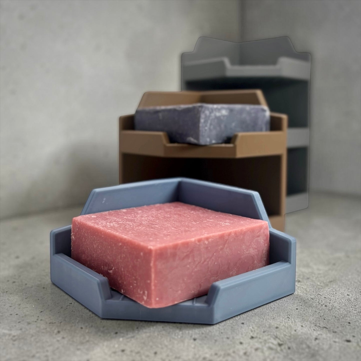 Bar Bunker™ Outpost | Wall-Mounted Soap Caddy Compatible with Dr. Squatch Soap Bars