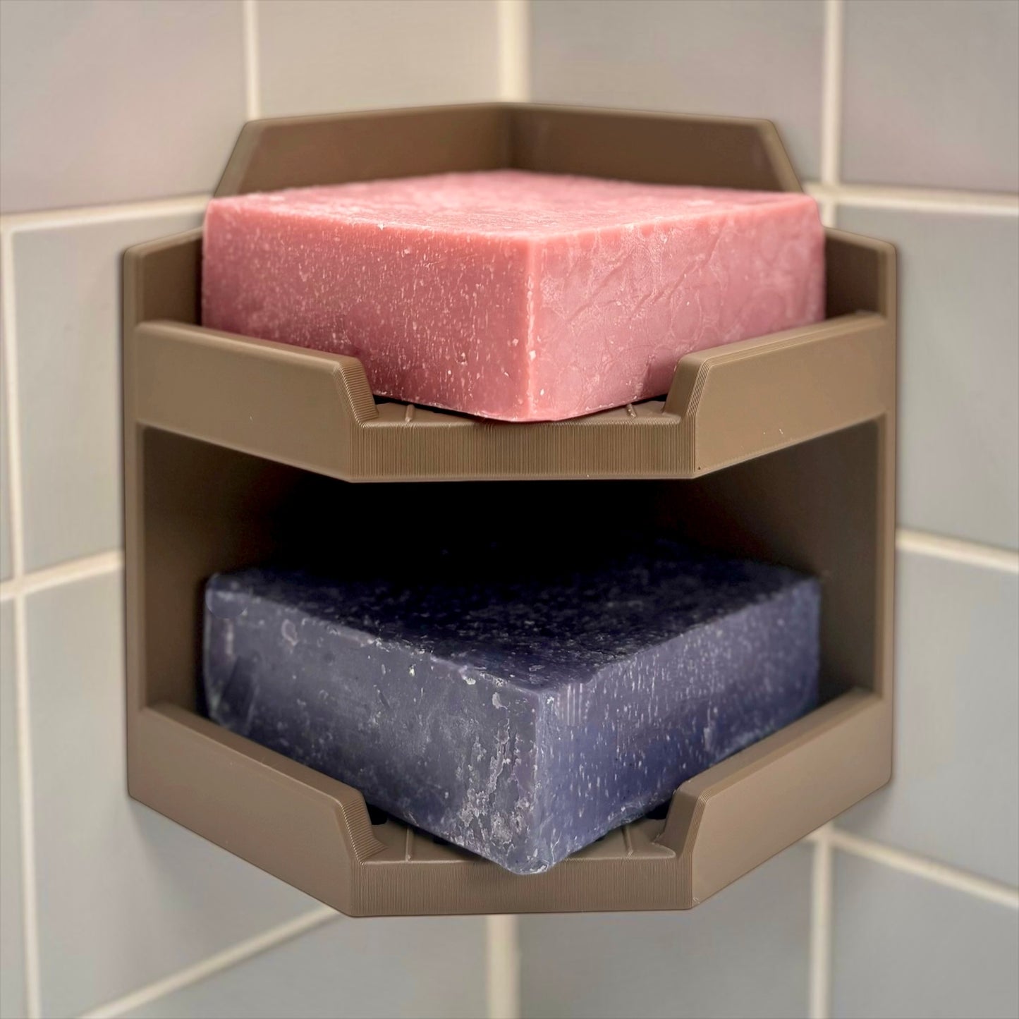 Bar Bunker™ Outpost | Wall-Mounted Soap Caddy Compatible with Dr. Squatch Soap Bars