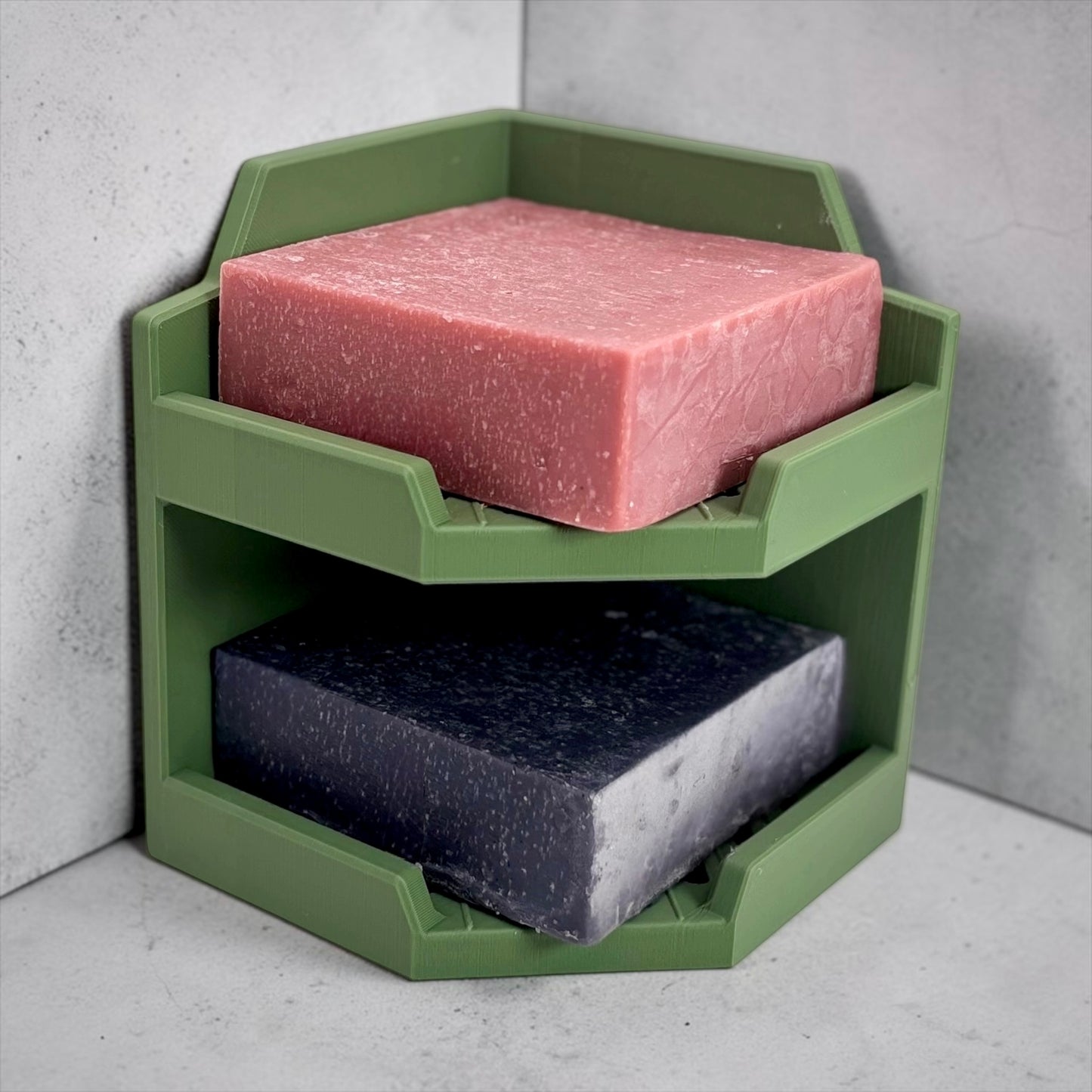 Bar Bunker™ Outpost | Wall-Mounted Soap Caddy Compatible with Dr. Squatch Soap Bars
