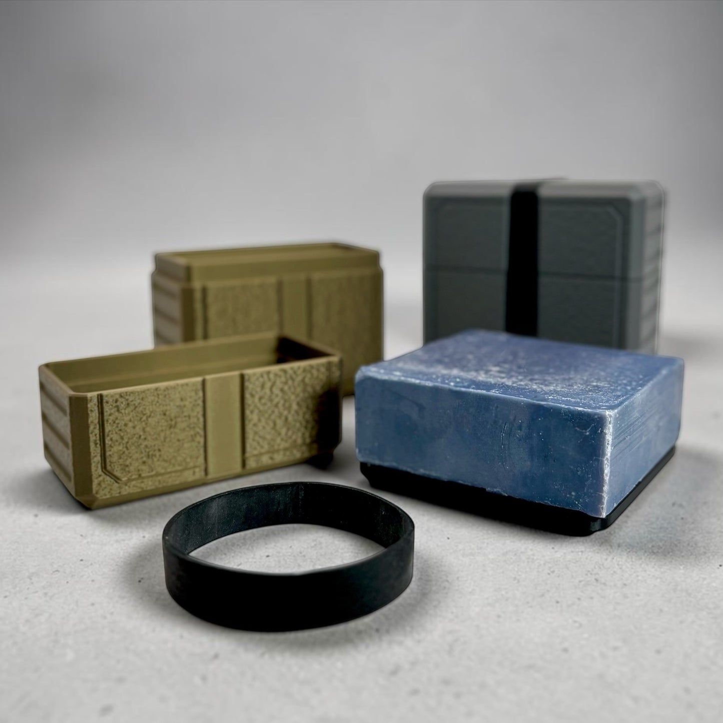 Bar Bunker™ Field Case | Travel Soap Case Compatible with Dr. Squatch Soap Bars with Soap Lift & Drain Holes