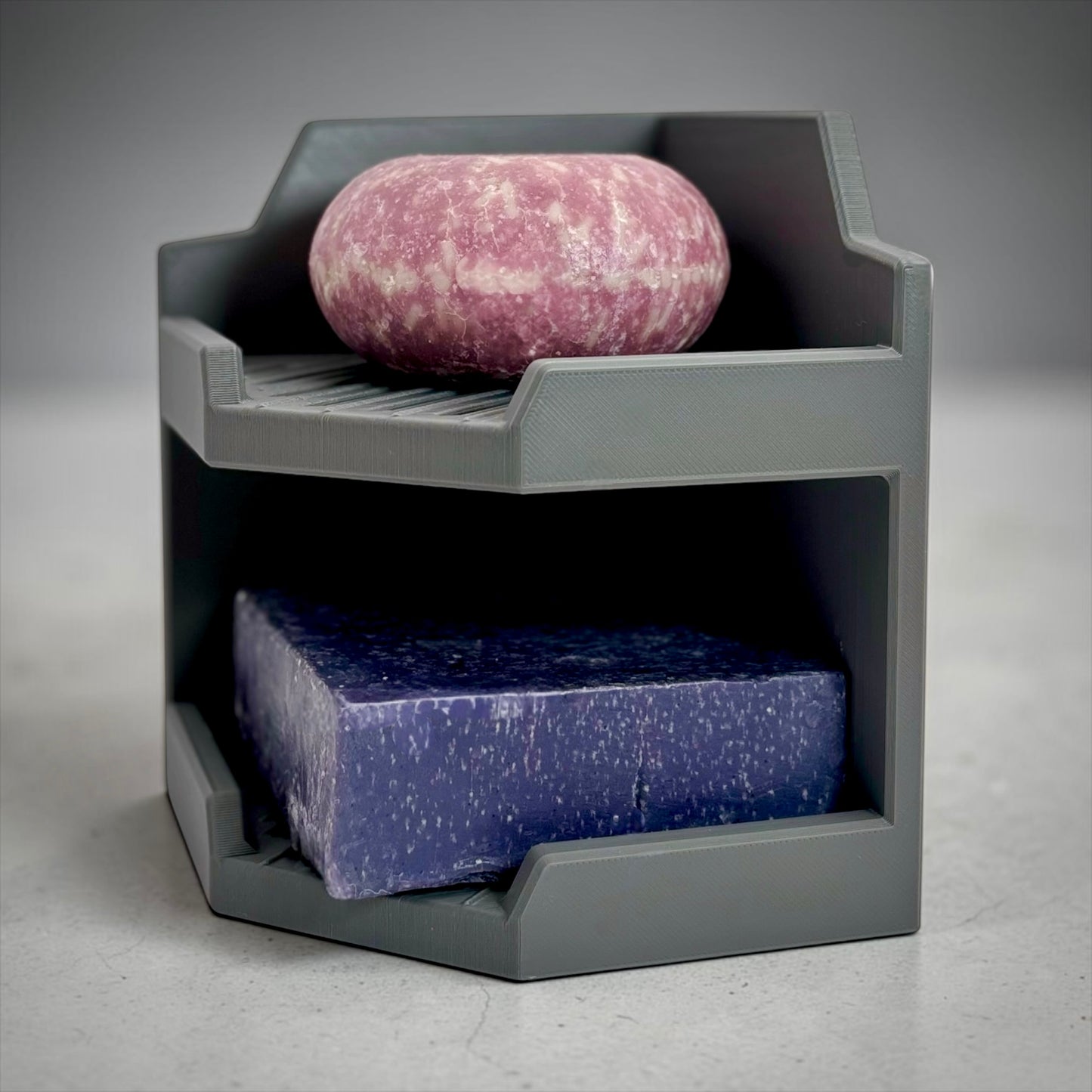 Bar Bunker™ Outpost | Wall-Mounted Soap Caddy Compatible with Dr. Squatch Soap Bars