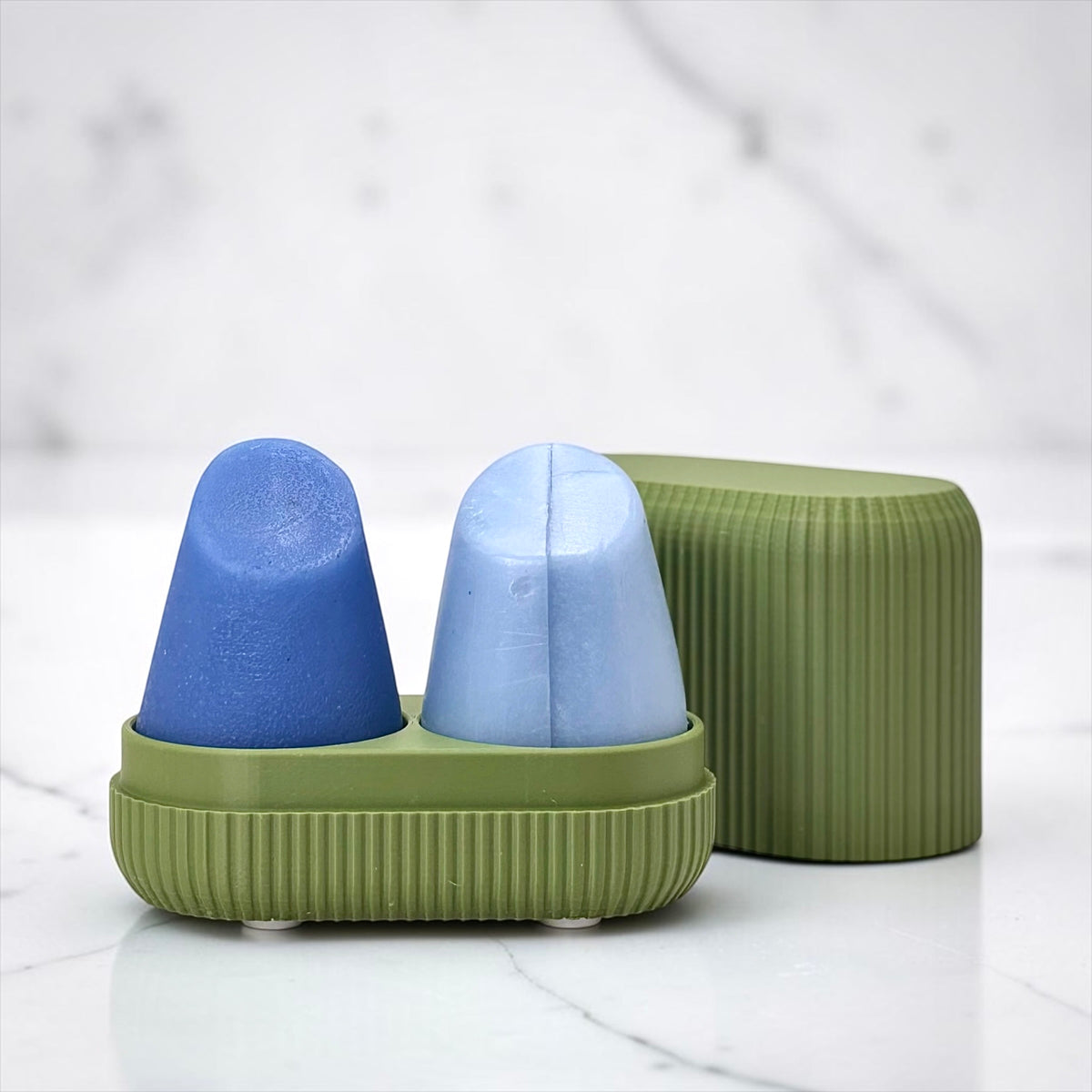 Travel Case for Shampoo & Conditioner Bars | Compatible with HiBAR | Plant-Based Plastic