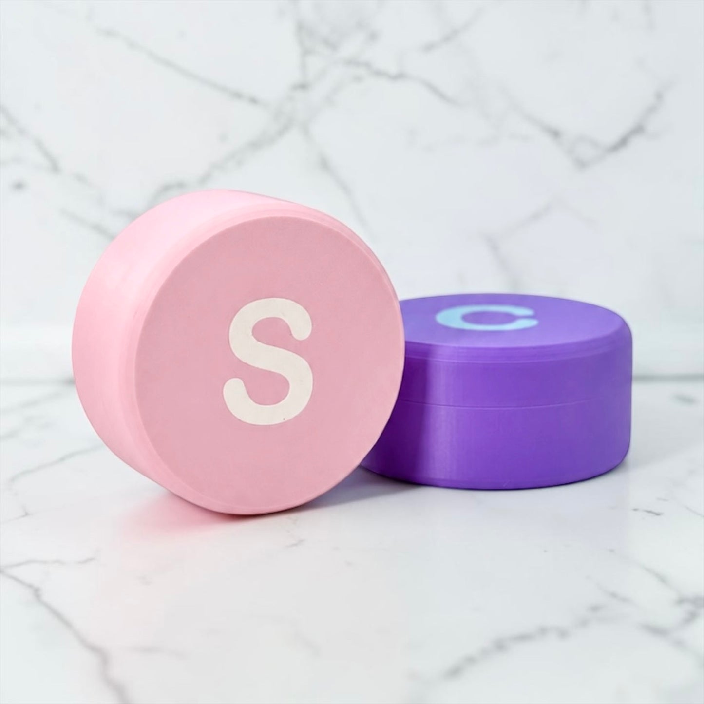 Shampoo and Conditioner Bar Travel Cases | Compatible with Kitsch & Marsmade Bars | Set of 2 | Mix n’ Match Colors | Plant-Based Plastic