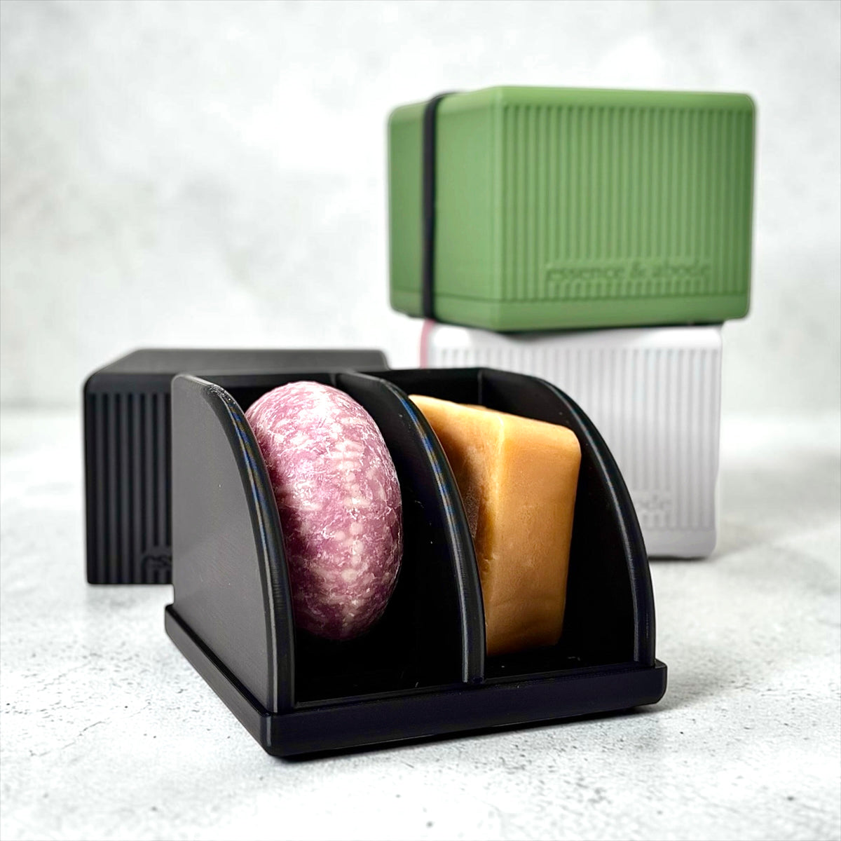 Travel Case for Shampoo & Conditioner Bars | Plant-Based Plastic