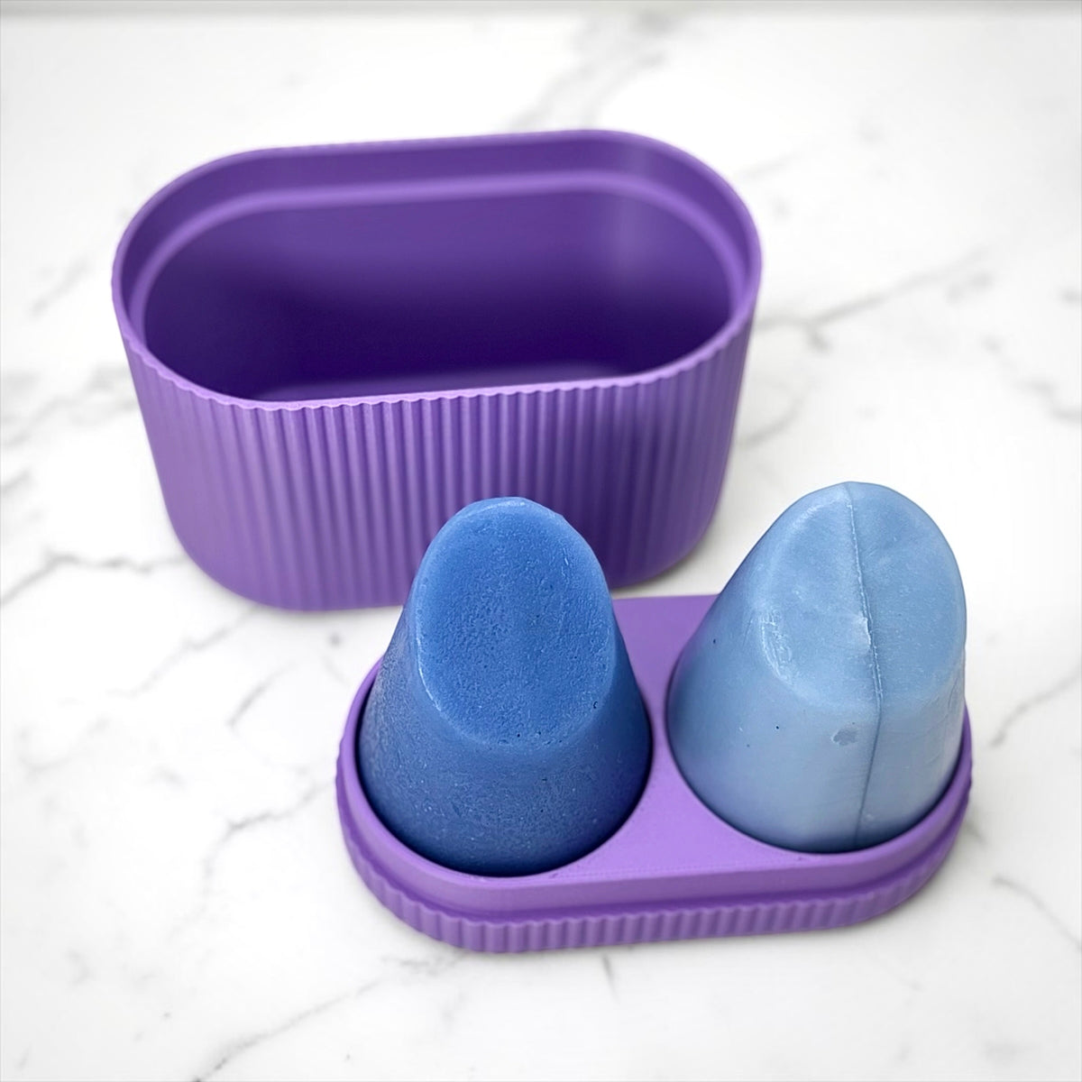 Travel Case for Shampoo & Conditioner Bars | Compatible with HiBAR | Plant-Based Plastic