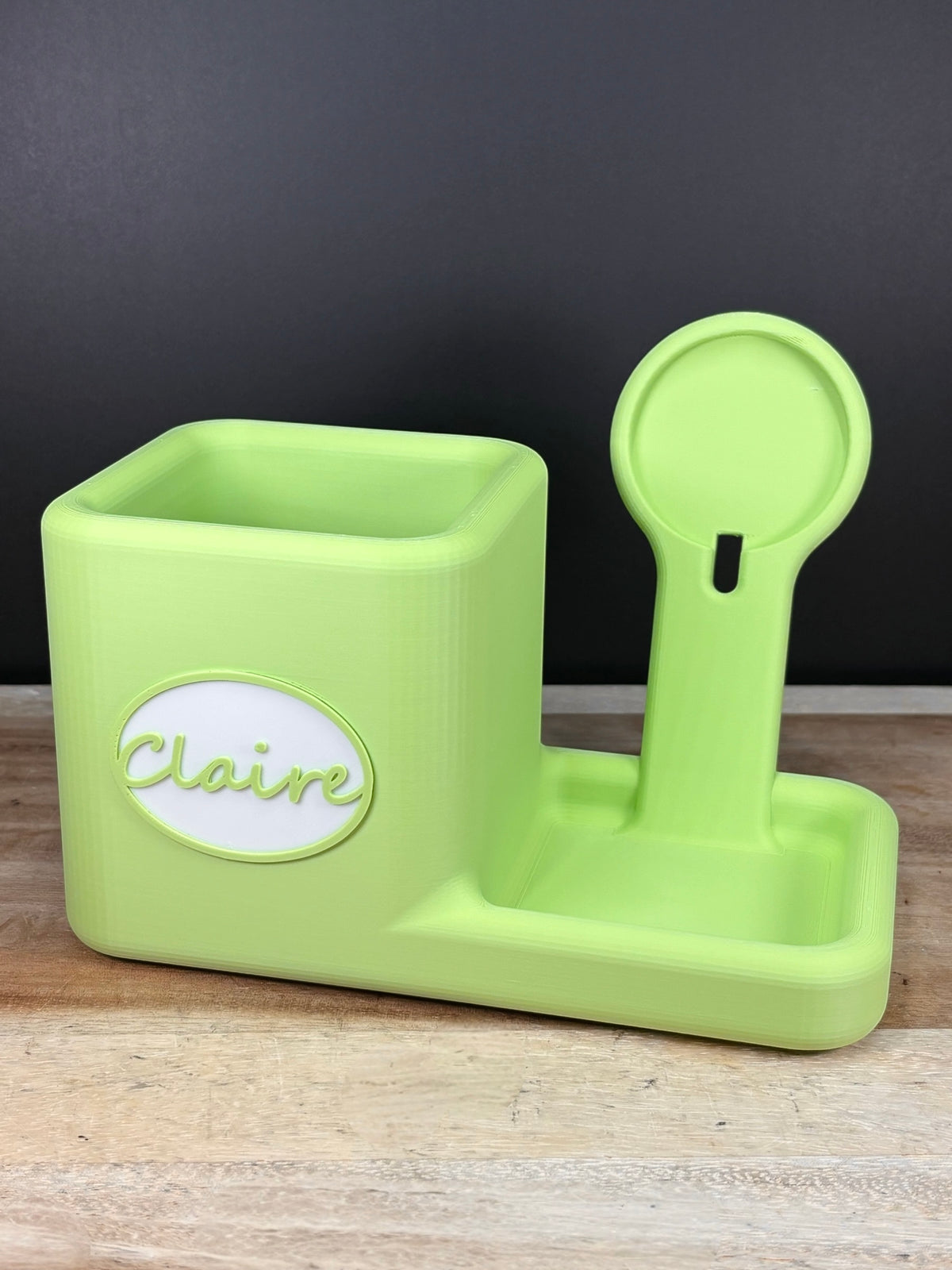 Personalized iPhone MagSafe Charging Dock & Desk Organizer