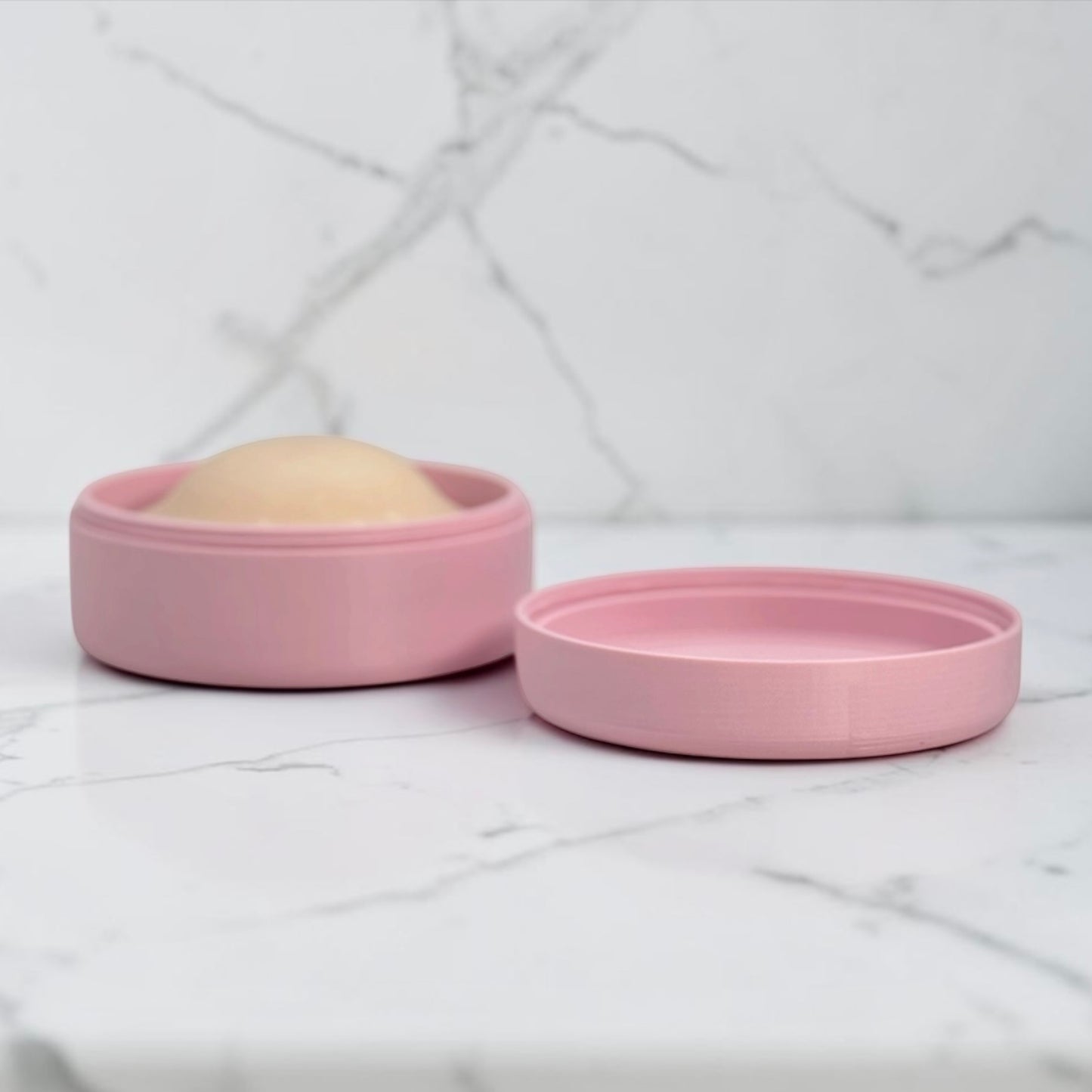Shampoo and Conditioner Bar Travel Cases | Compatible with Kitsch & Marsmade Bars | Set of 2 | Mix n’ Match Colors | Plant-Based Plastic