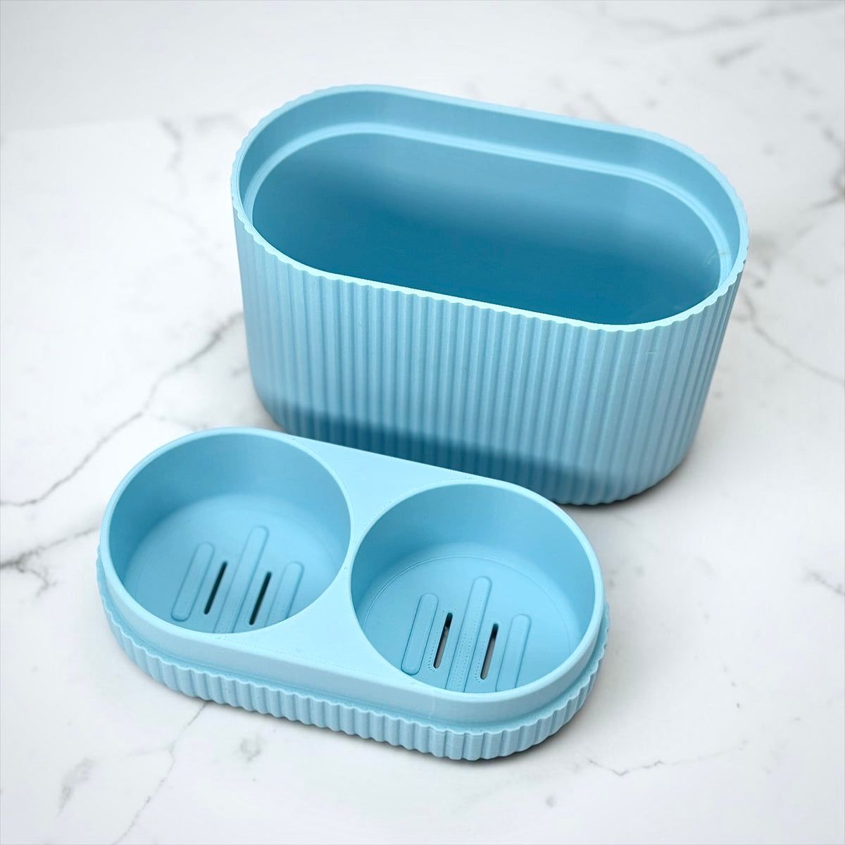 Travel Case for Shampoo & Conditioner Bars | Compatible with HiBAR | Plant-Based Plastic
