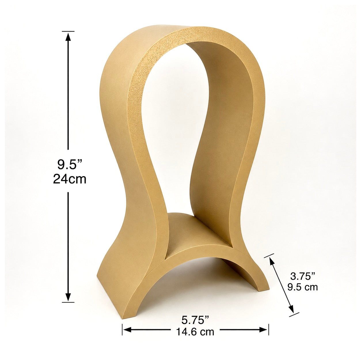 Modern Headphone Stand, Desk Headset Holder, Plant-Based Plastic