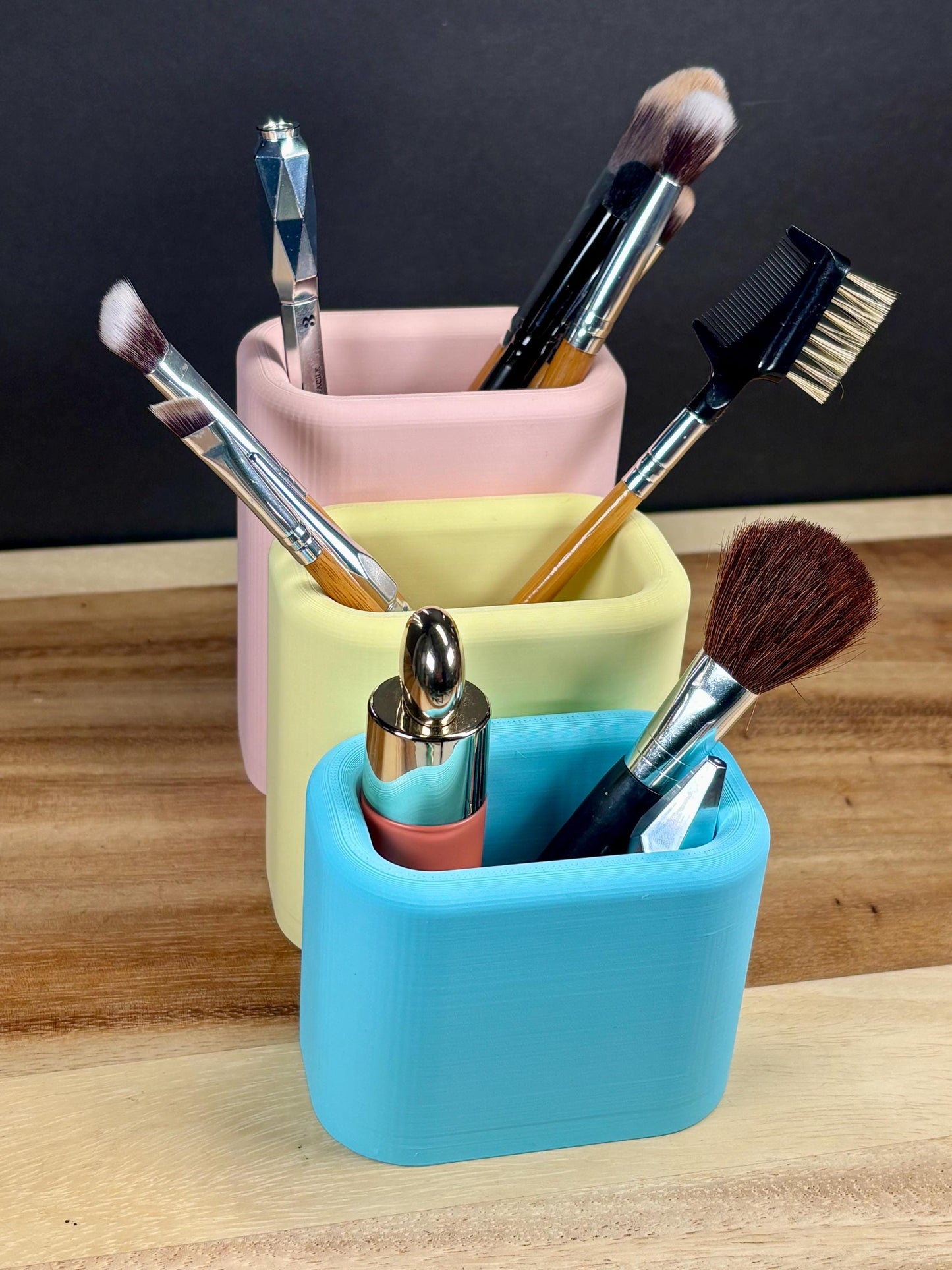Pastel Multi-Use Caddy: Plant-Based Plastic Marshmallow Organizer