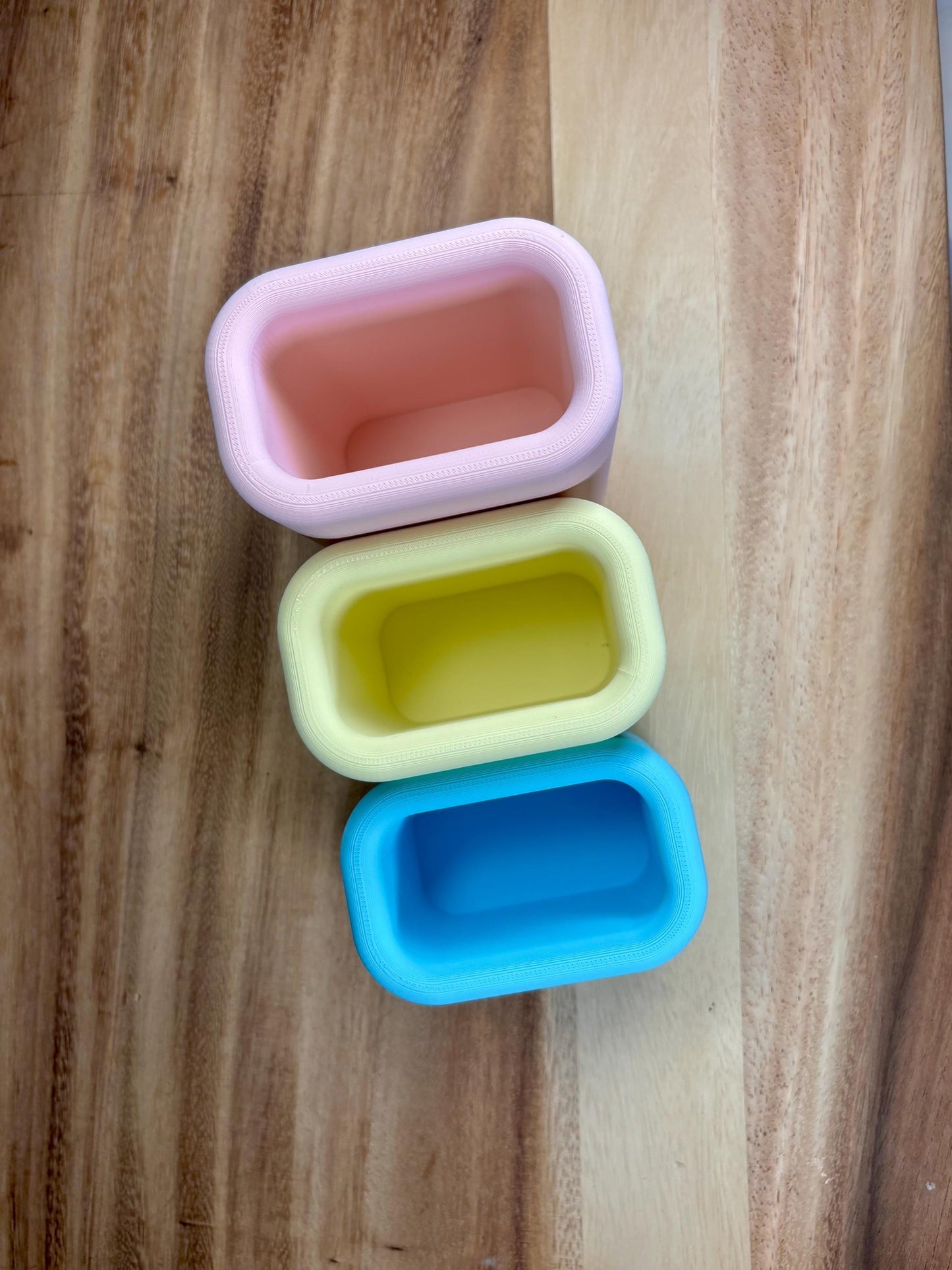 Pastel Multi-Use Caddy: Plant-Based Plastic Marshmallow Organizer