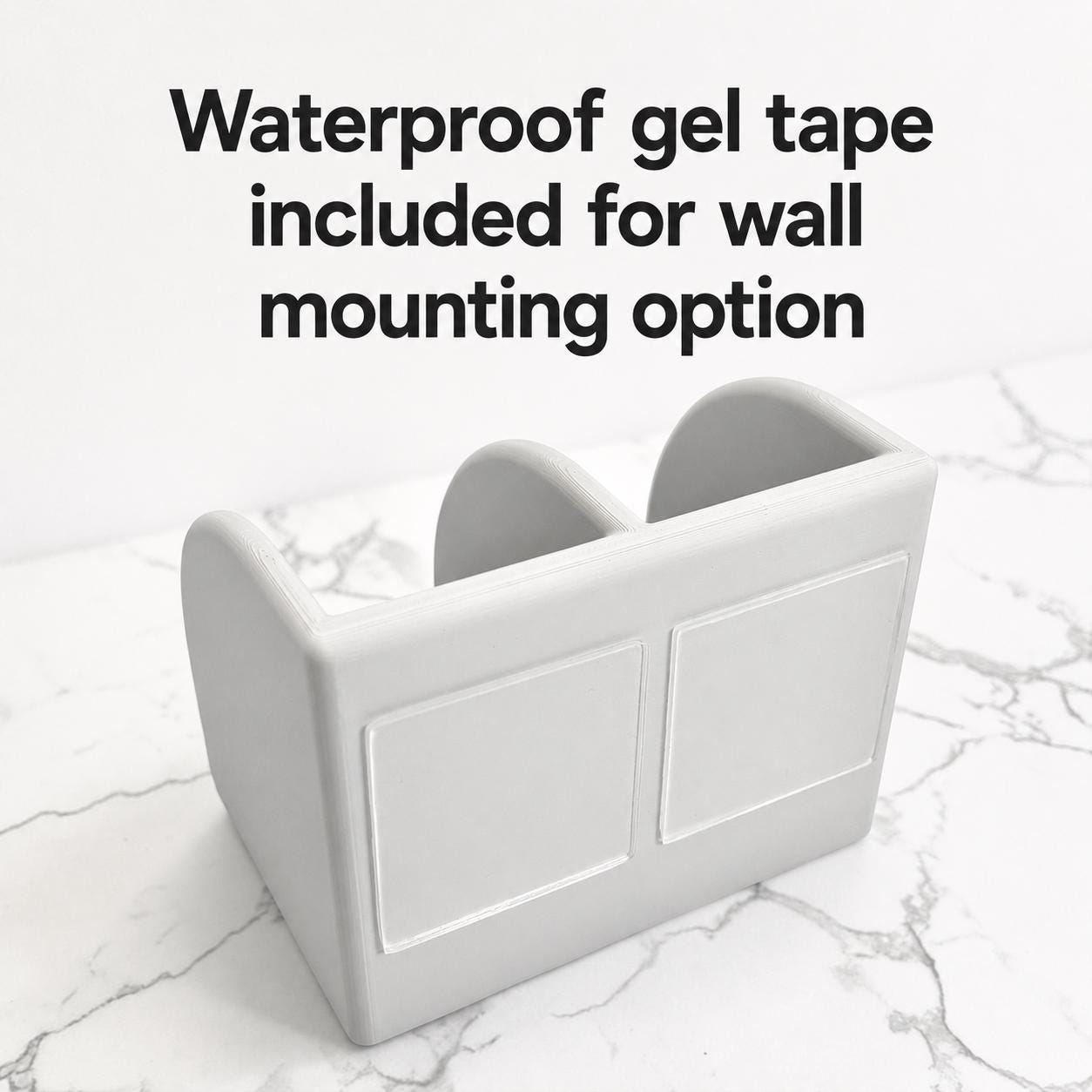 Customizable Family Soap Holder | 2 Bar Self Draining Soap Dish