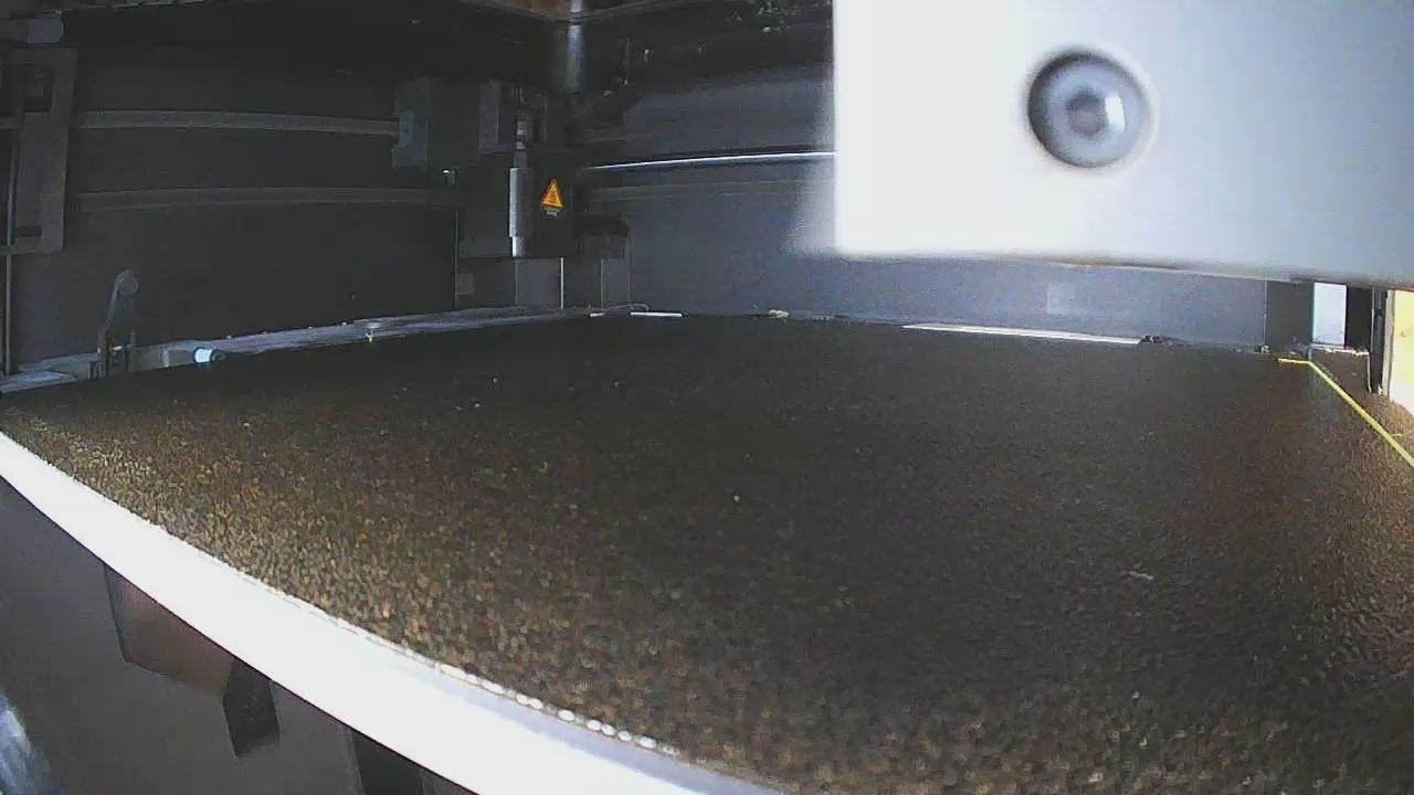 Load video: 3D printer carefully creating a shampoo and soap holder layer by layer in the Essence &amp; Abode workshop