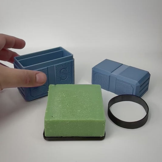 Bar Bunker™ Field Case | Travel Soap Case Compatible with Dr. Squatch Soap Bars with Soap Lift & Drain Holes
